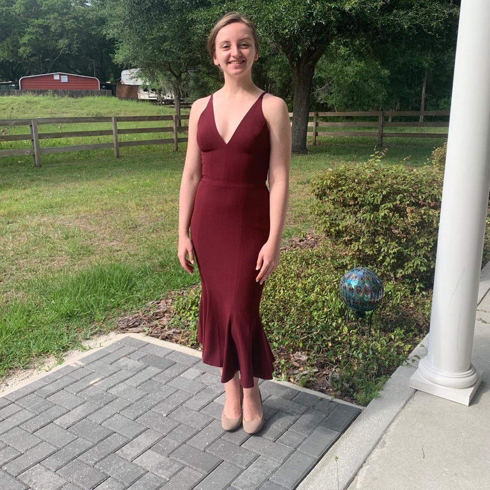 Dress The Population Isabelle Mermaid Midi Dress